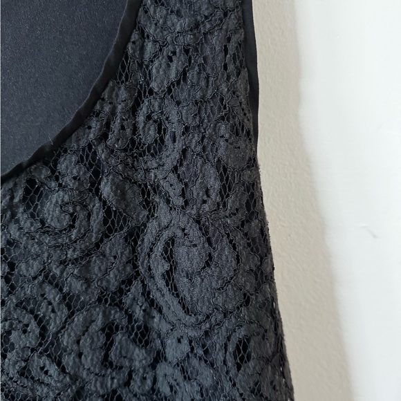 LOFT Black Lace Tank Top - Picture 4 of 6